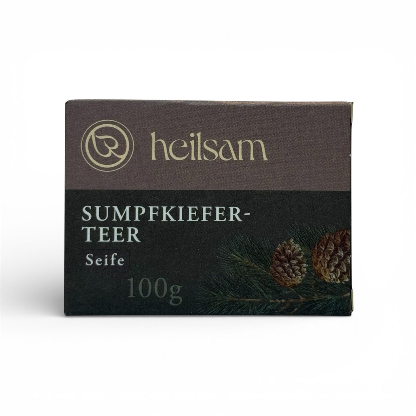 heilsam Sumpfkieferteer Seife – handmade & vegan - 100gr